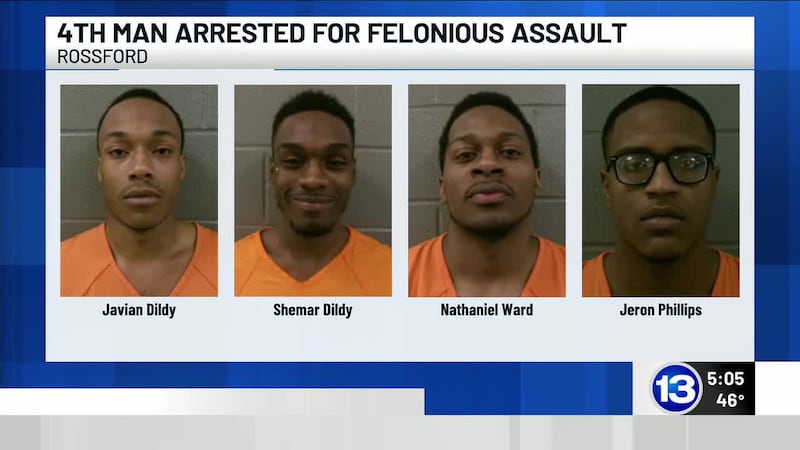 Four men are facing criminal charges for an alleged assault outside of an area Amazon facility...