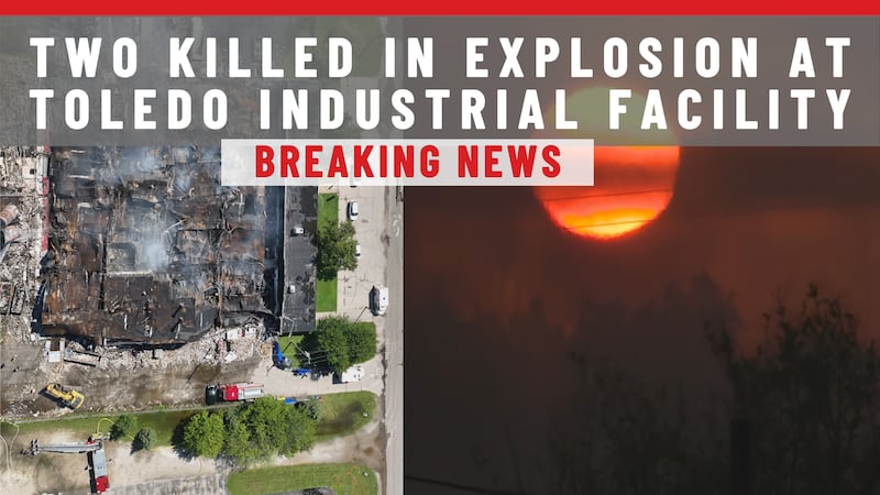 Two people have died after an explosion at Brent Industries in Toledo, Ohio on Aug. 18, 2026.