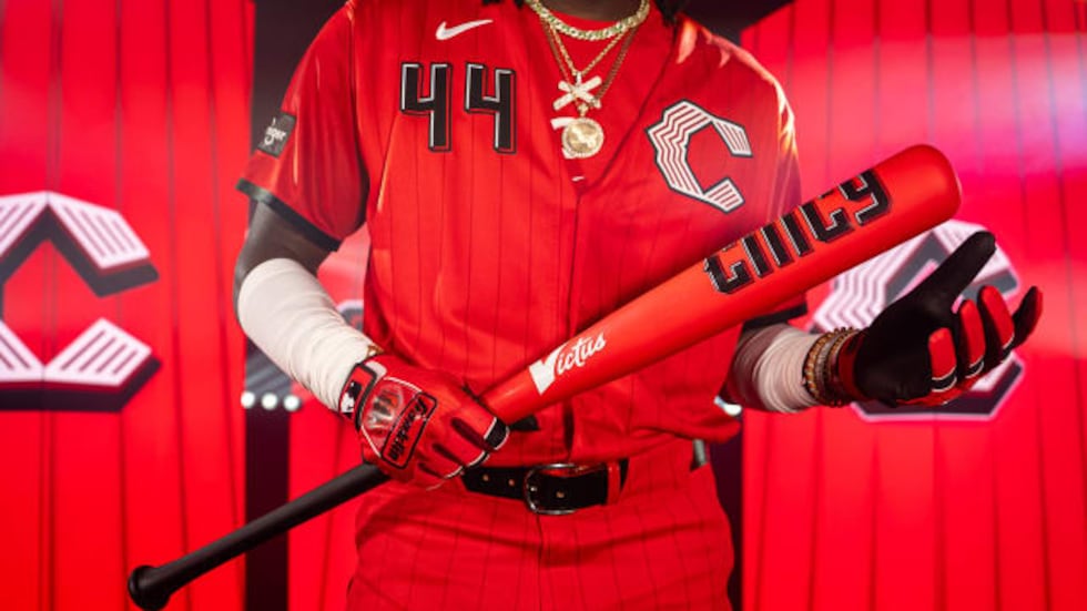Reds players will wear the new Nike City Connect uniforms at Saturday home games.