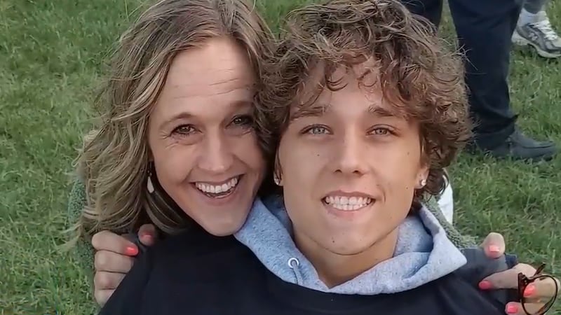 The community rallied around student-athlete and Lebenon High School senior Zachary Amburgy...