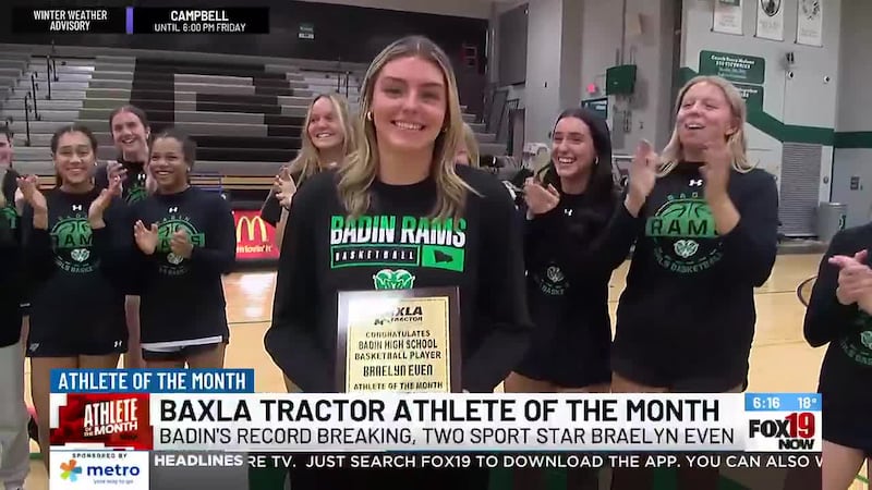 Athlete of the Month: Badin's record-breaking, two-sport star Braelyn Even