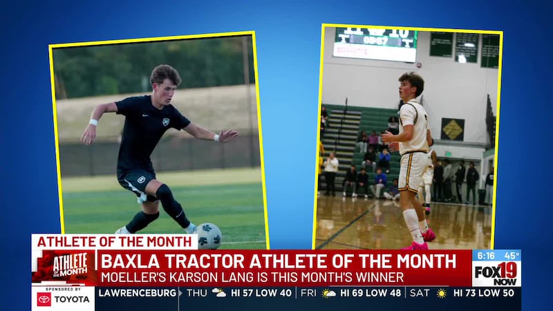 Athlete of the Month: Moeller's Karson Lang
