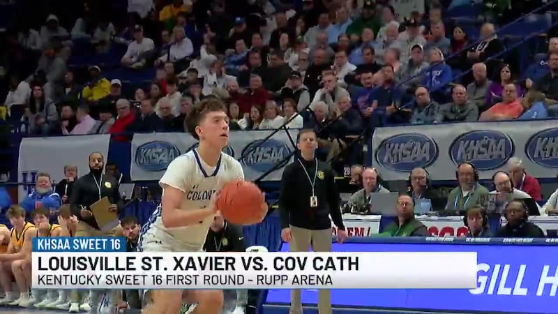 Louisville St. Xavier beat the Colonels in a showdown of the top two ranked teams in Kentucky