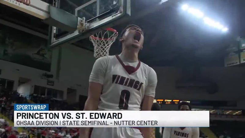The Princeton Vikings downed St. Edward Saturday night 77-51 and will play for the program's...