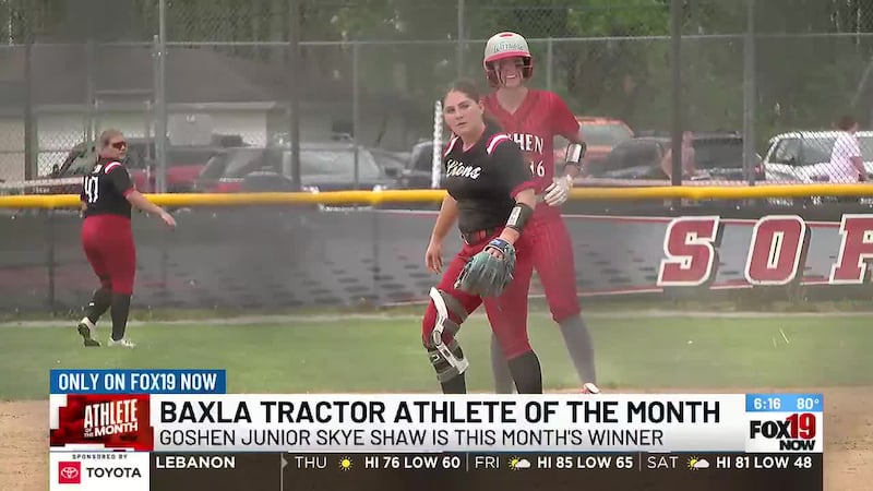 Baxla Tractor Athlete of the Month, Skye Shaw