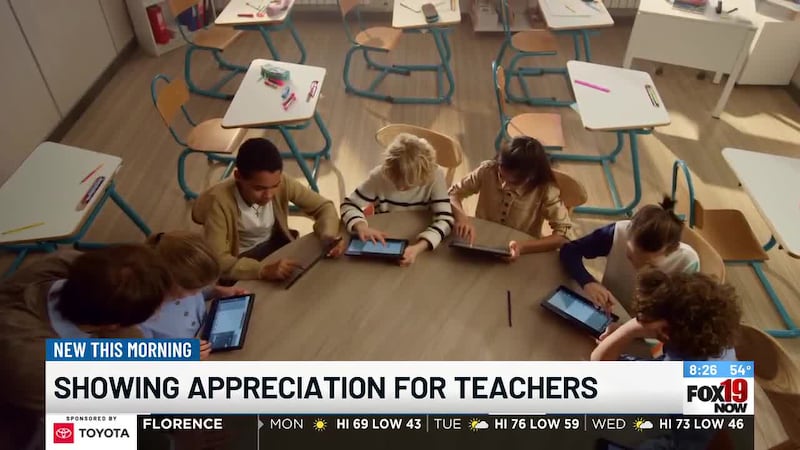 Cincinnati Mom Collective: Showing appreciation for teachers