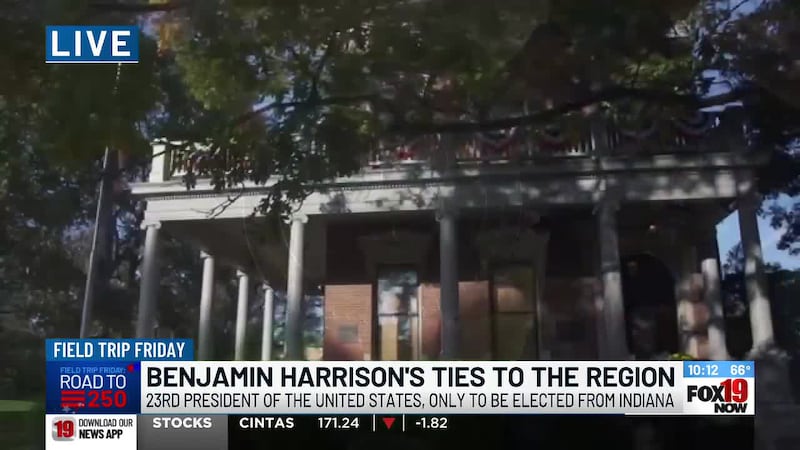 The FOX19 NOW Morning Xtra Field Trip Friday takes a look at Benjamin Harrison's ties to...