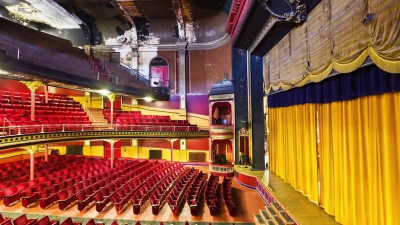 Explore the theater like never before. The 135-Year-Old Sorg Opera House is under renovation....