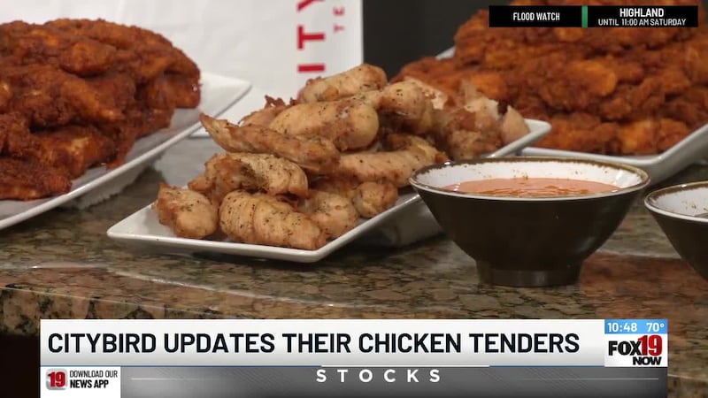 Citybird updates its chicken tenders