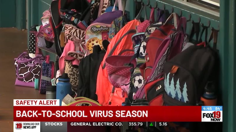 Back-to-school virus season