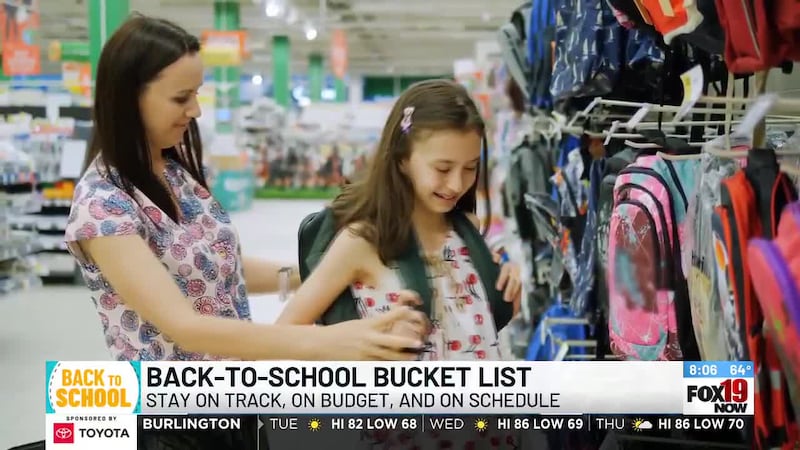 Back-to-School Bucket List