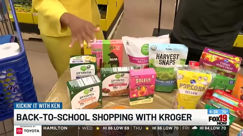 Kickin' it at Kroger for Back-to-School