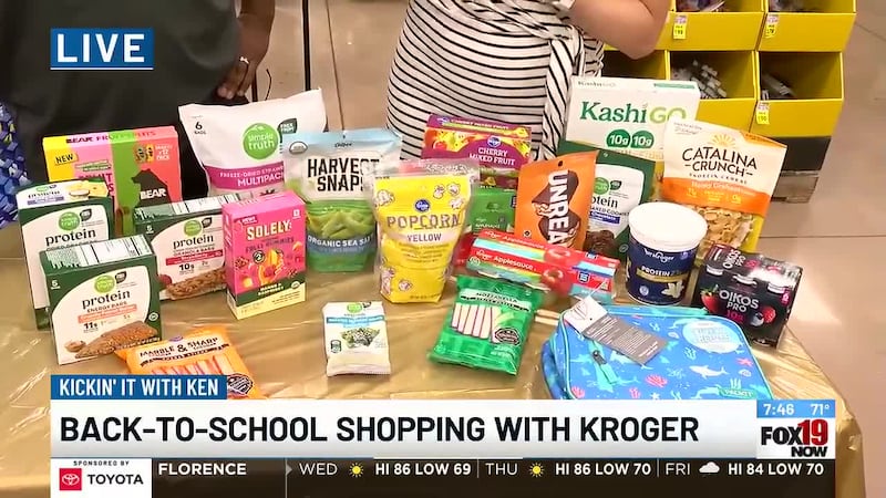 Back-to-School shopping with Kroger