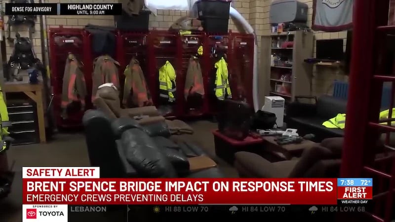 Brent Spence Bridge impacting response times from emergency crews