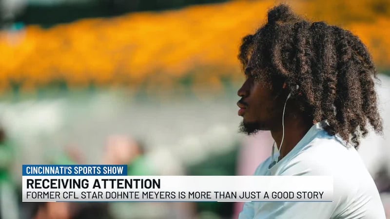 Former CFL star Dohnte Meyers isn't just a good story, he's a good player