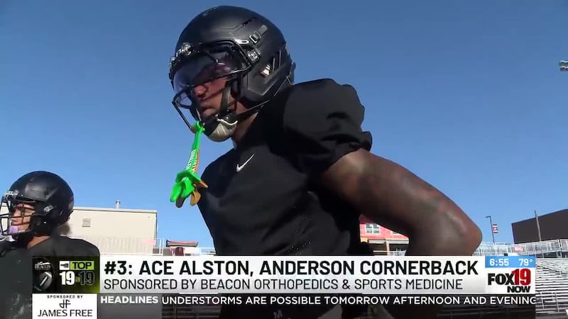 Top 19 on 19: Ace Alston, Anderson cornerback