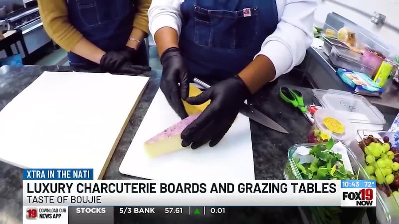 Luxury charcuterie boards and grazing tables