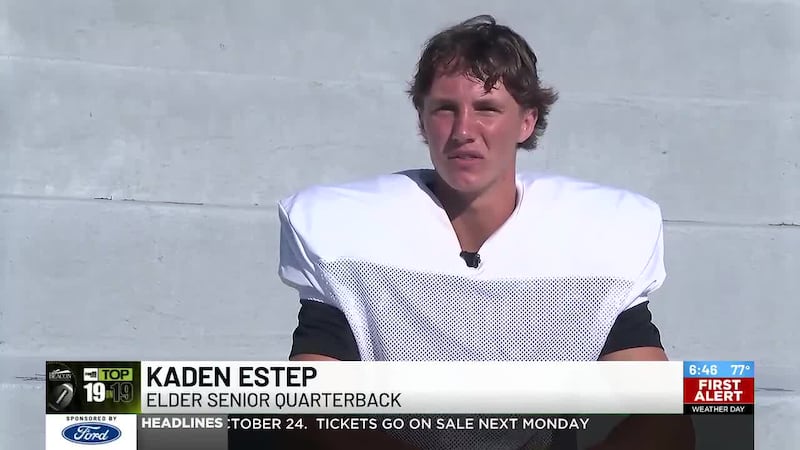 No. 4: Kaden Estep, Elder quarterback