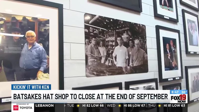 Batsakes Hat Shop to close at the end of September