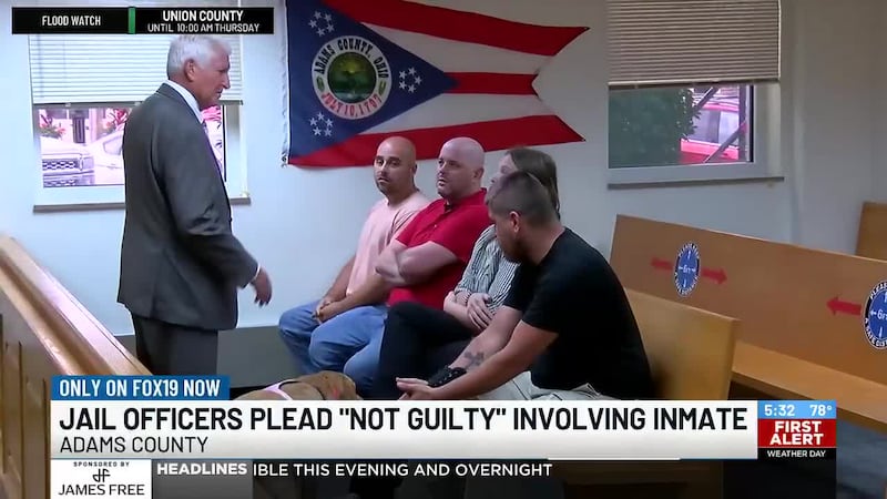 Tri-State corrections officers plead not guilty after inmate hospitalized
