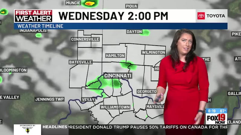 Wet weather returns later today