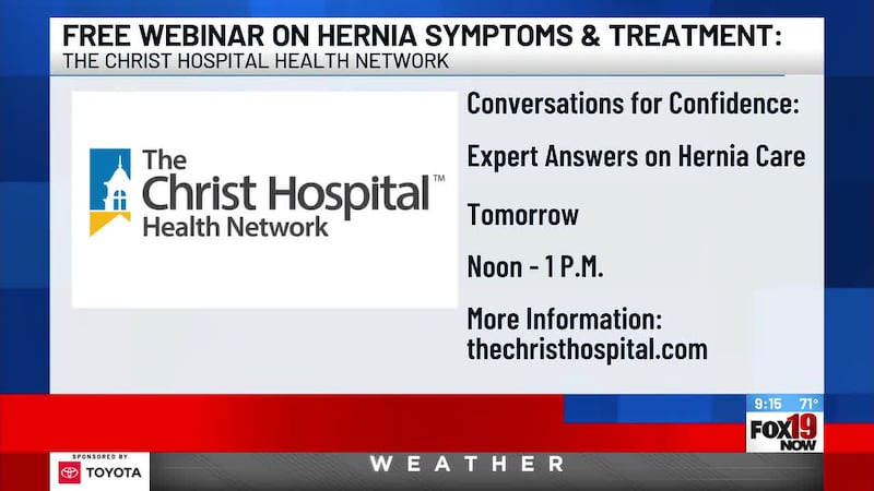 Free webinar on hernia symptoms and treatment