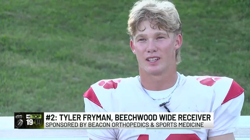 Fryman is one of the top players in the country in football and baseball