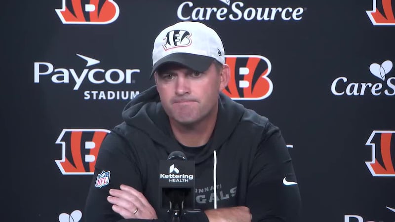 Bengals head coach Zac Taylor on Aug. 20, 2026.