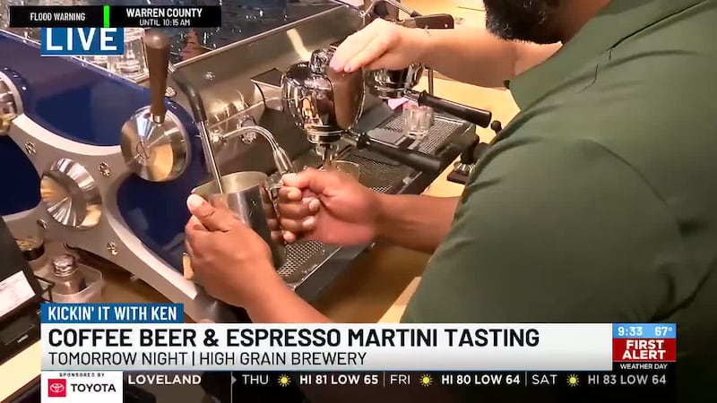 Espresso Martini tasting happening at HighGrain Brewery