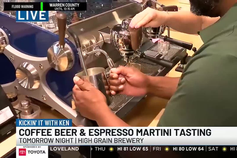 Espresso Martini tasting happening at HighGrain Brewery
