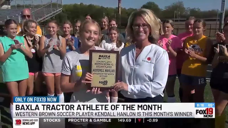 Athlete of the Month: Western Brown soccer star Kendall Hanlon