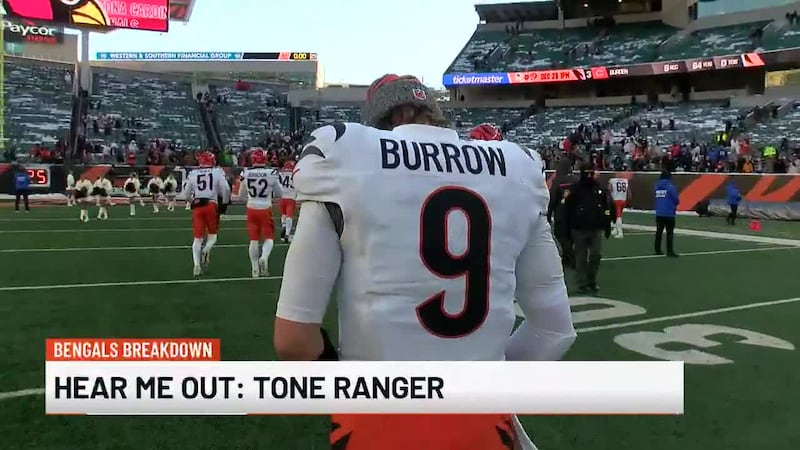 Joe Burrow took the blame for Sunday’s loss. The sports team discusses his comments and what’s...